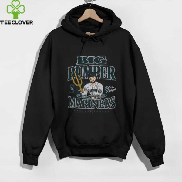 Cal Raleigh Navy Seattle Mariners Player Graphic T Shirt