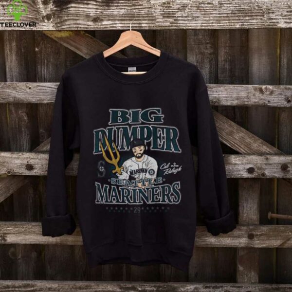 Cal Raleigh Navy Seattle Mariners Player Graphic T Shirt