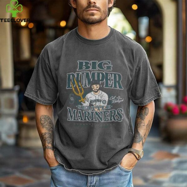 Cal Raleigh Navy Seattle Mariners Player Graphic T Shirt