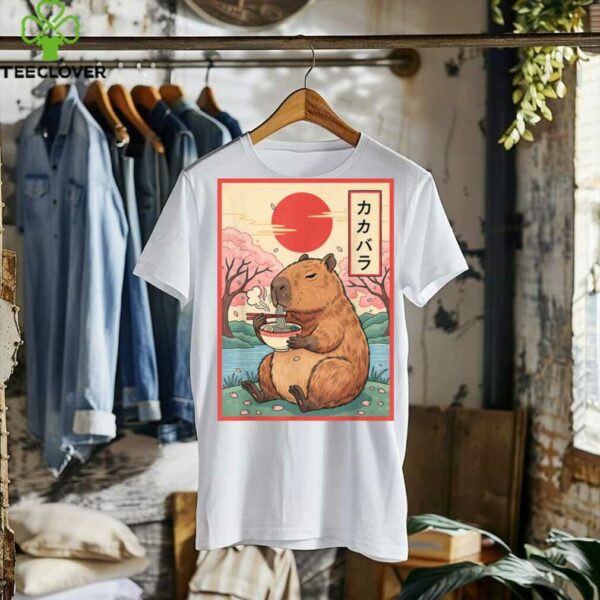Capybara Anime Graphic Ra Kawaii Japanese Vintage Capy Shirt