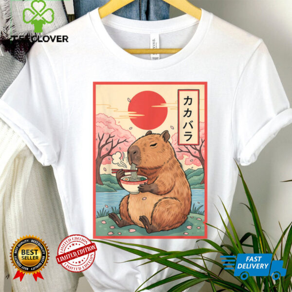 Capybara Anime Graphic Ra Kawaii Japanese Vintage Capy Shirt