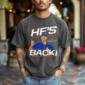 Carlos Correa he’s back Houston Astros MLB signature shirt