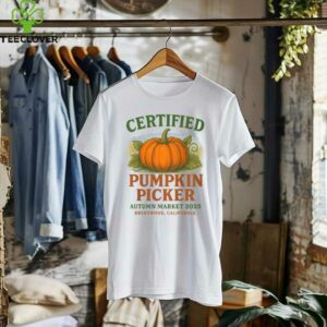 Certified Pumpkin Picker – Fall Shirt