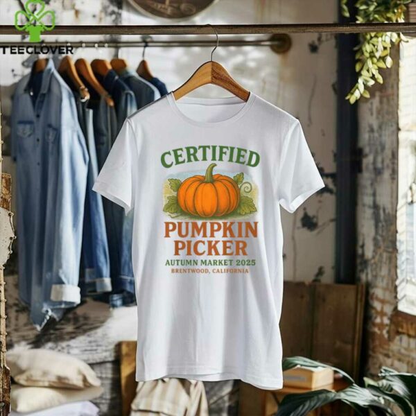 Certified Pumpkin Picker – Fall Shirt