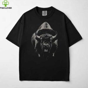 Charging Buffalo Majestic Bison Graphic shirt