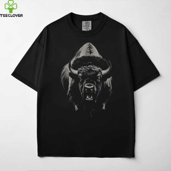 Charging Buffalo Majestic Bison Graphic shirt