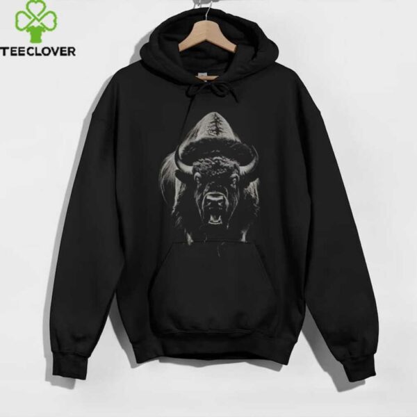 Charging Buffalo Majestic Bison Graphic shirt