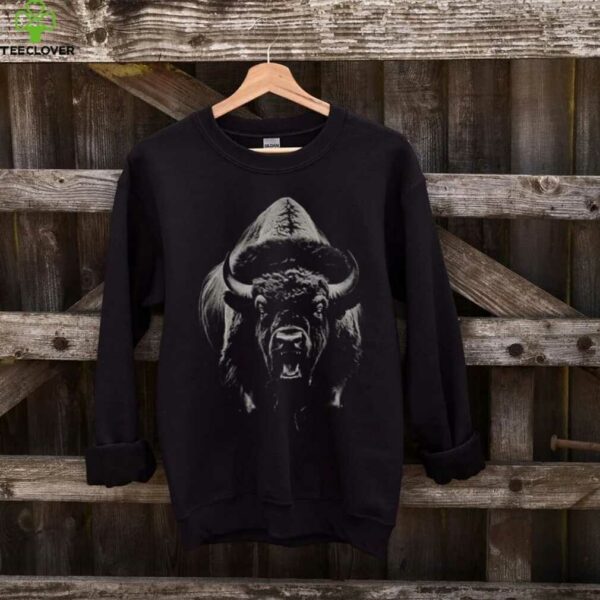 Charging Buffalo Majestic Bison Graphic shirt
