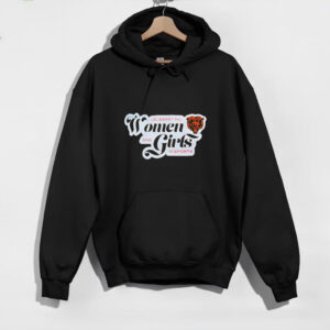 Chicago bears celebrating women and girls in sports shirt