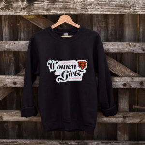 Chicago bears celebrating women and girls in sports shirt