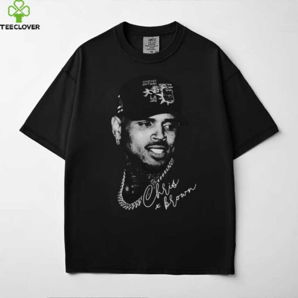 Chris Brown Big Head Style Breezy Bowl Tour XX Concert Retro 2025 Shirt