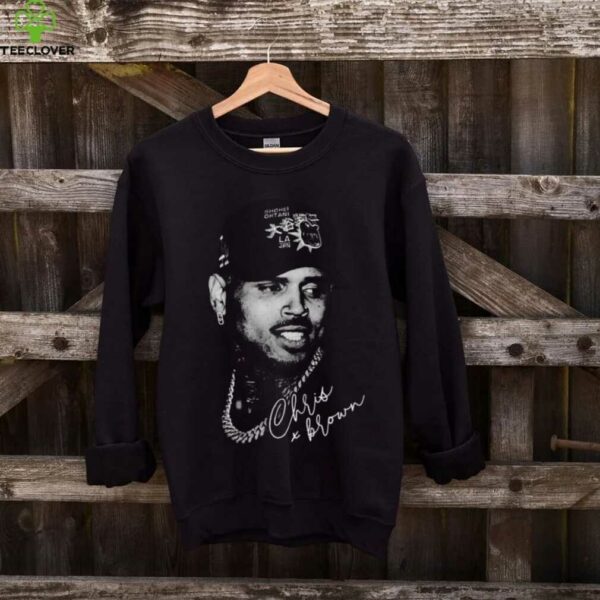 Chris Brown Big Head Style Breezy Bowl Tour XX Concert Retro 2025 Shirt