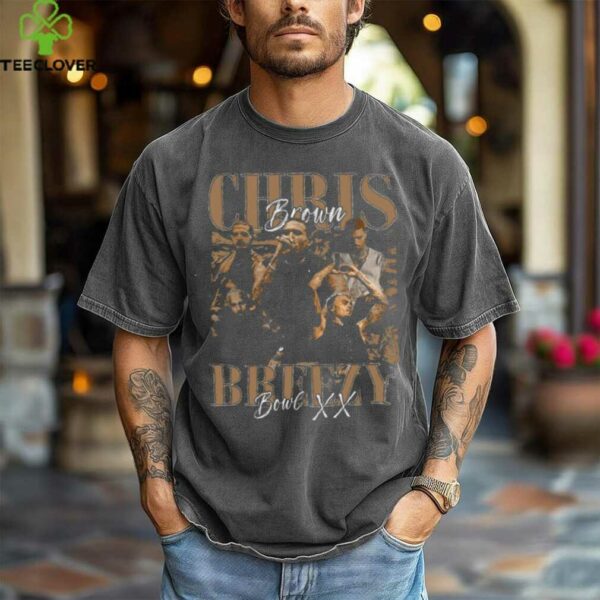 Chris Brown Breezy Bowl XX Tour Vintage Shirt
