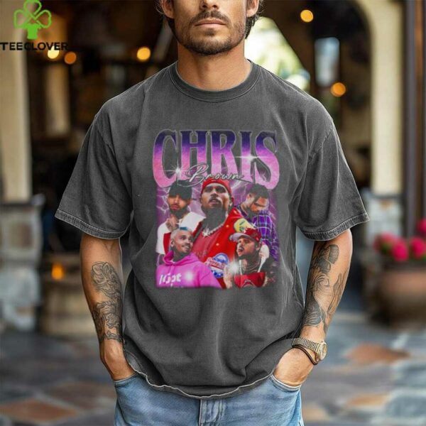 Chris Brown Y2K Hip Hop Retro Breezy 2000s R&B Music Concert Shirt