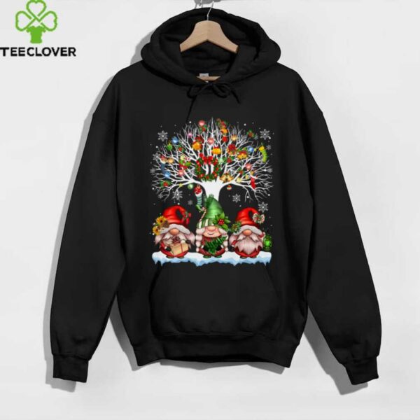 Christmas Tree Gnome Gnomies Matching Family Pajamas Shirt