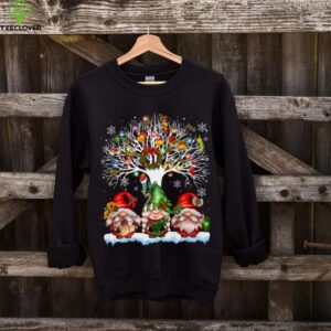 Christmas Tree Gnome Gnomies Matching Family Pajamas Shirt