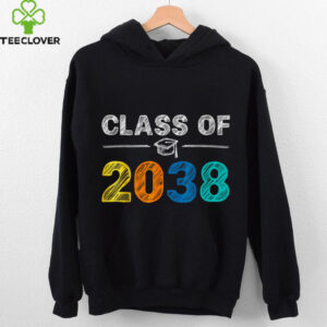 Class Of 2038 Grow With Me First Day Of School Graduation Shirt