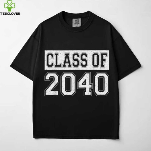 Class Of 2040 Senior Graduation Year Vintage Back To School shirt