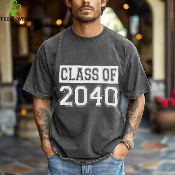Class Of 2040 Senior Graduation Year Vintage Back To School shirt