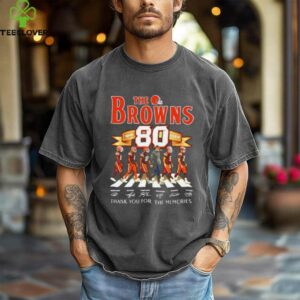Cleveland Browns 80 years 1946 2026 thank you for the memories shirt