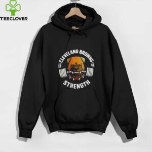 Cleveland Browns Strength Football Est 1946 2 sided t shirt