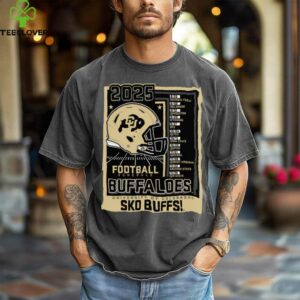 Colorado Buffaloes Football Schedule 2025 Gray Pullover Shirt