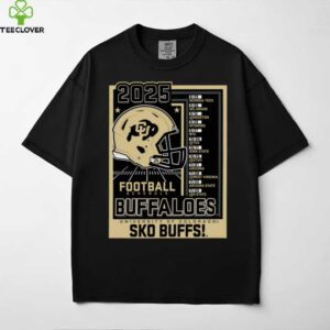 Colorado Buffaloes Football Schedule 2025 Gray Pullover Shirt