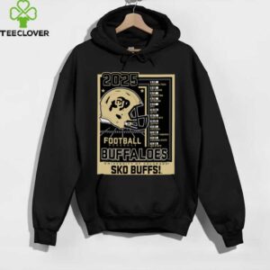 Colorado Buffaloes Football Schedule 2025 Gray Pullover Shirt