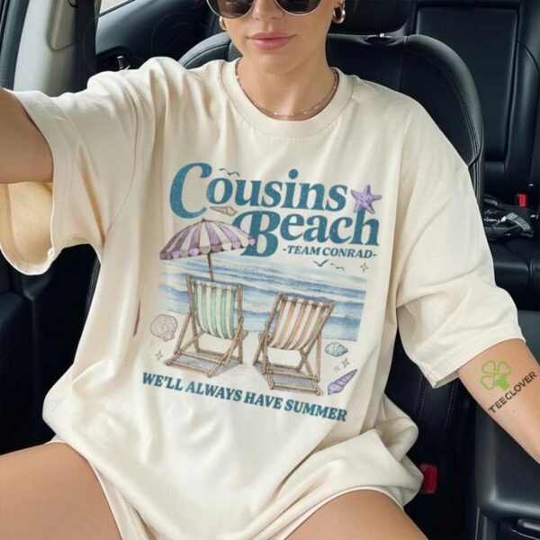 Cousins Beach Team Conrad TSITP Inspired Summer Vibes Coastal We Will Always Have Summers Shirt