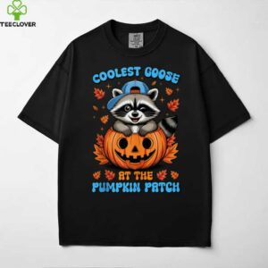 Cutest Raccoon At The Pumpkin Patch Fall Cute Halloween Shirt