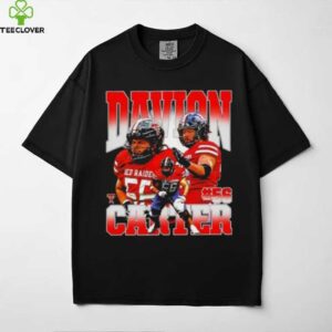 Davion Carter Texas Tech Red Raiders caricature shirt
