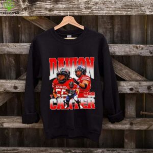 Davion Carter Texas Tech Red Raiders caricature shirt