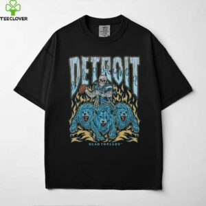 Dead Threads Detroit Skull & Lions T Shirt