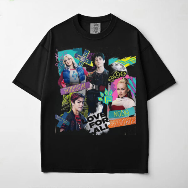 Disney Channel Zombies 4 Movie Characters T shirt