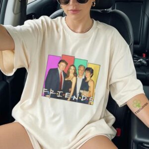 Donald Trump And Jeffrey Epstein Best Friends Parody Shirt