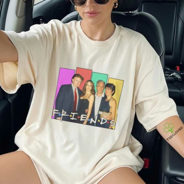 Donald Trump And Jeffrey Epstein Best Friends Parody Shirt