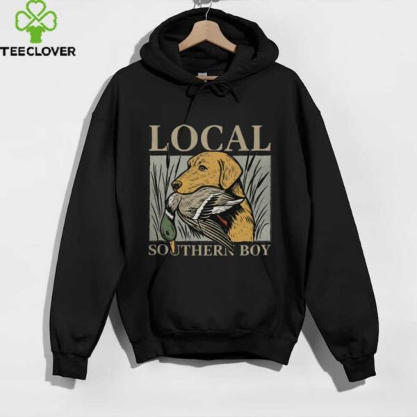 Duck Hunting Labrador Retriever Local Southern Boy Outdoor Pullover Shirt