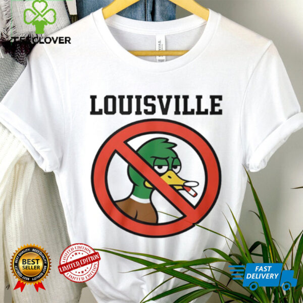 Duck Louisville no smoking shirt