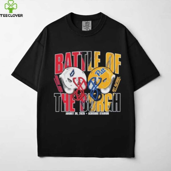 Duquesne Dukes Vs Pitt Panthers 2025 Battle of the Burgh Shirt