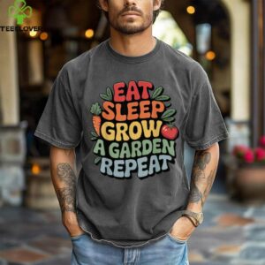 Eat Sleep Grow A Garden Repeat Gardening Lover Gaming shirt