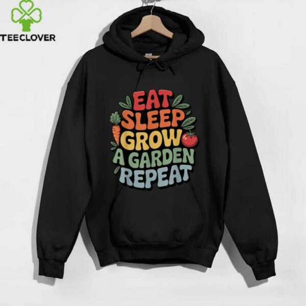 Eat Sleep Grow A Garden Repeat Gardening Lover Gaming shirt