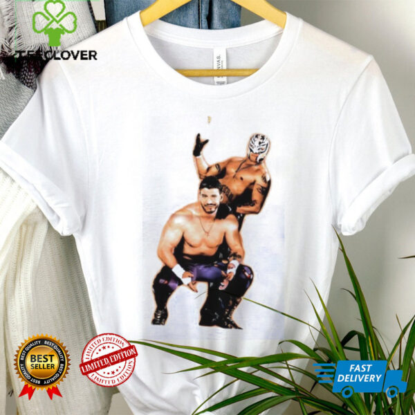Eddie Guerrero and Rey Mysterio WWE graphic shirt