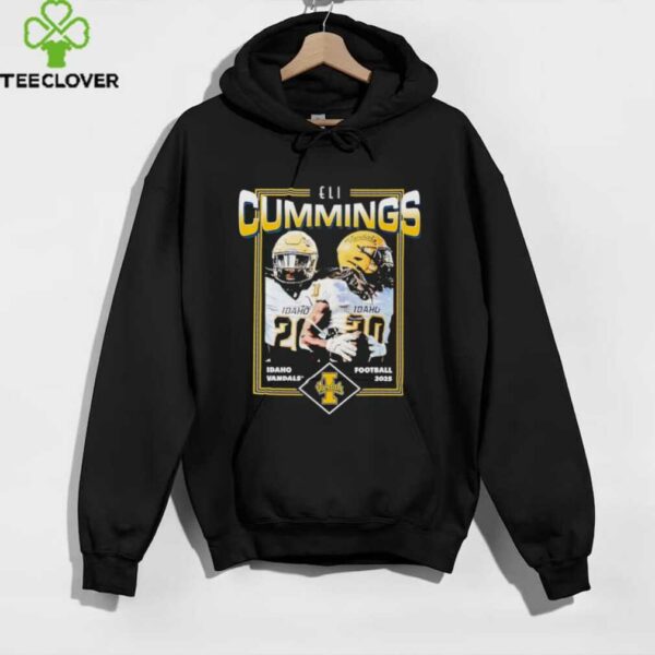 Eli Cummings portrait Idaho Vandals football 2025 shirt