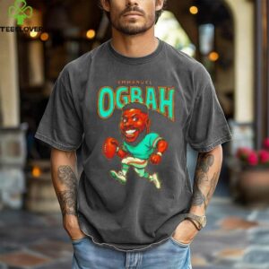 Emmanuel Ogbah player Miami Dolphins football caricature shirt