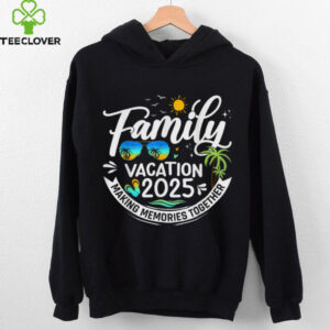 Family Vacation 2025 Beach Matching Family Summer Vacation Shirt