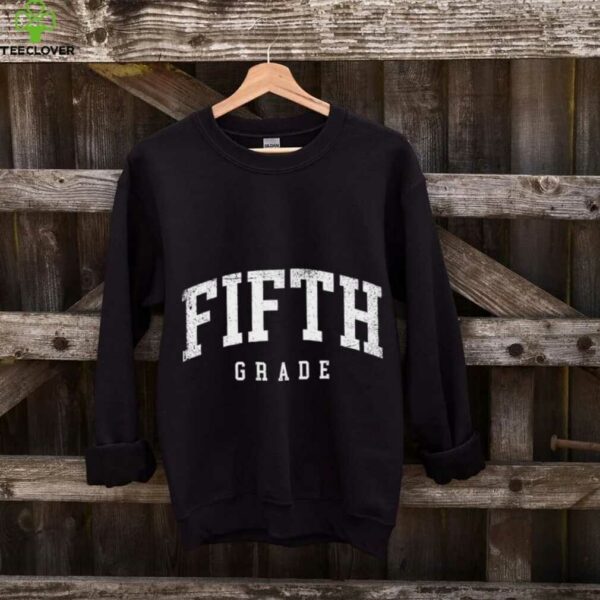 Fifth Grade Squad 5th Grade Team Retro First Day Of School shirt