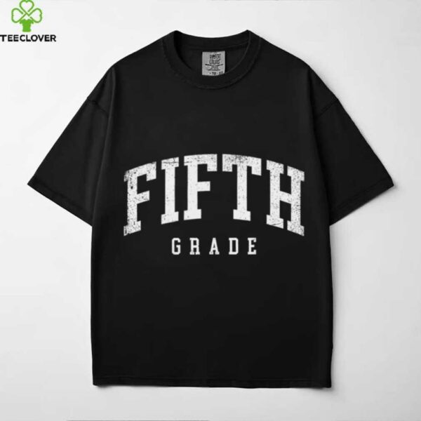 Fifth Grade Squad 5th Grade Team Retro First Day Of School shirt
