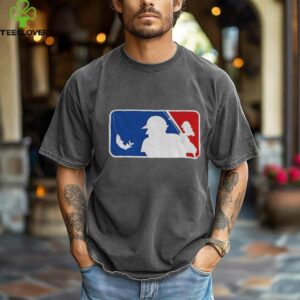 Fishing Baseball MLB logo parody shirt