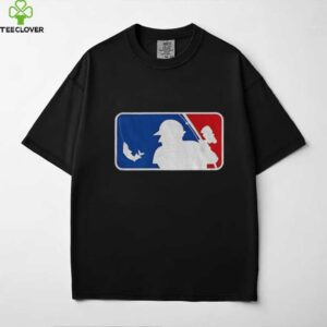 Fishing Baseball MLB logo parody shirt
