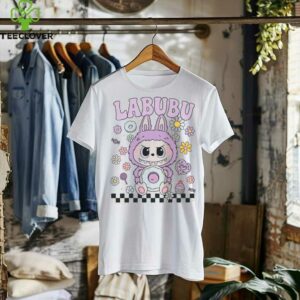 Floral Labubu Donut Pastel Cartoon Character Shirt